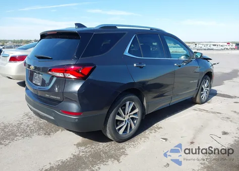 2022 Chevrolet Equinox Awd Premier из США, поврежденный, VIN 3GNAXXEV8NS239039